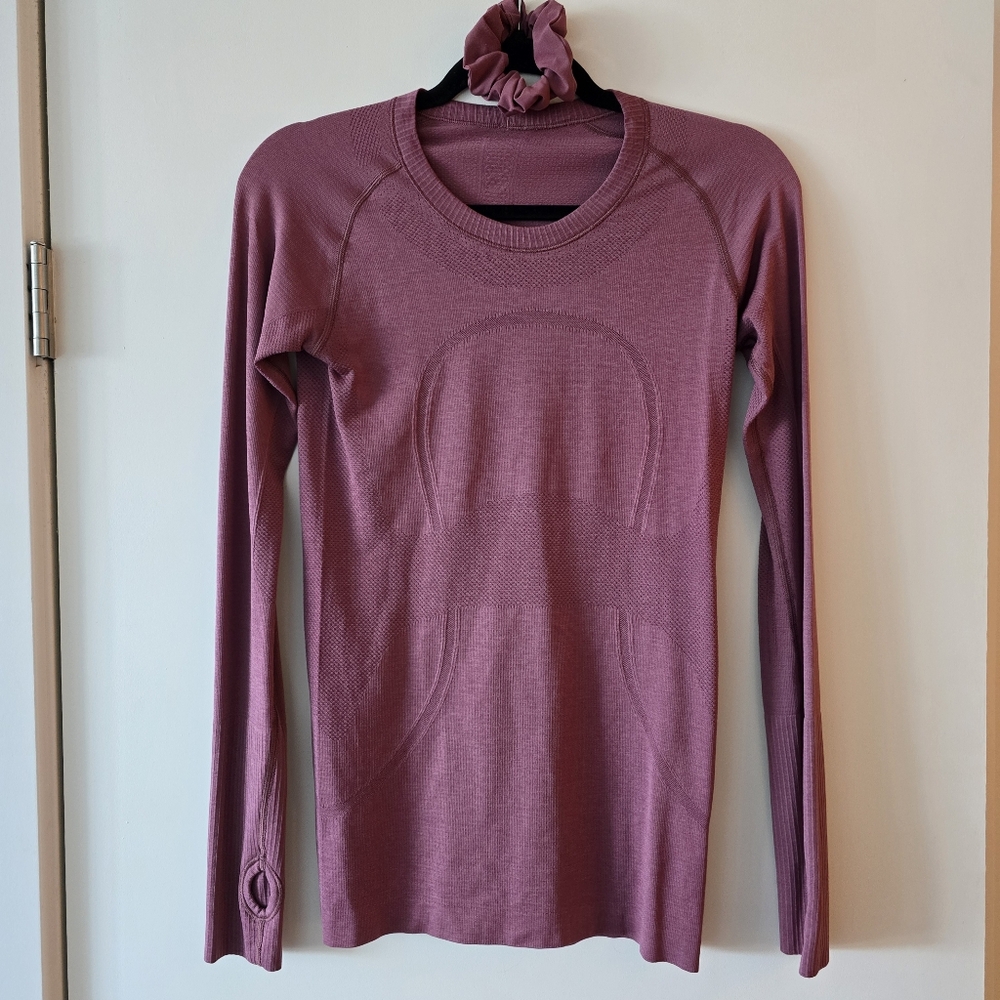 Lululemon Swiftly Longsleeve & Scrunchie